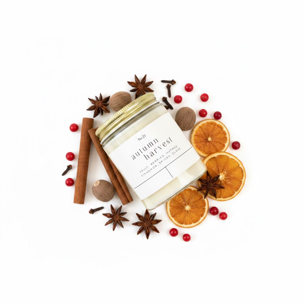 Autumn Harvest 9 oz Soy Candle