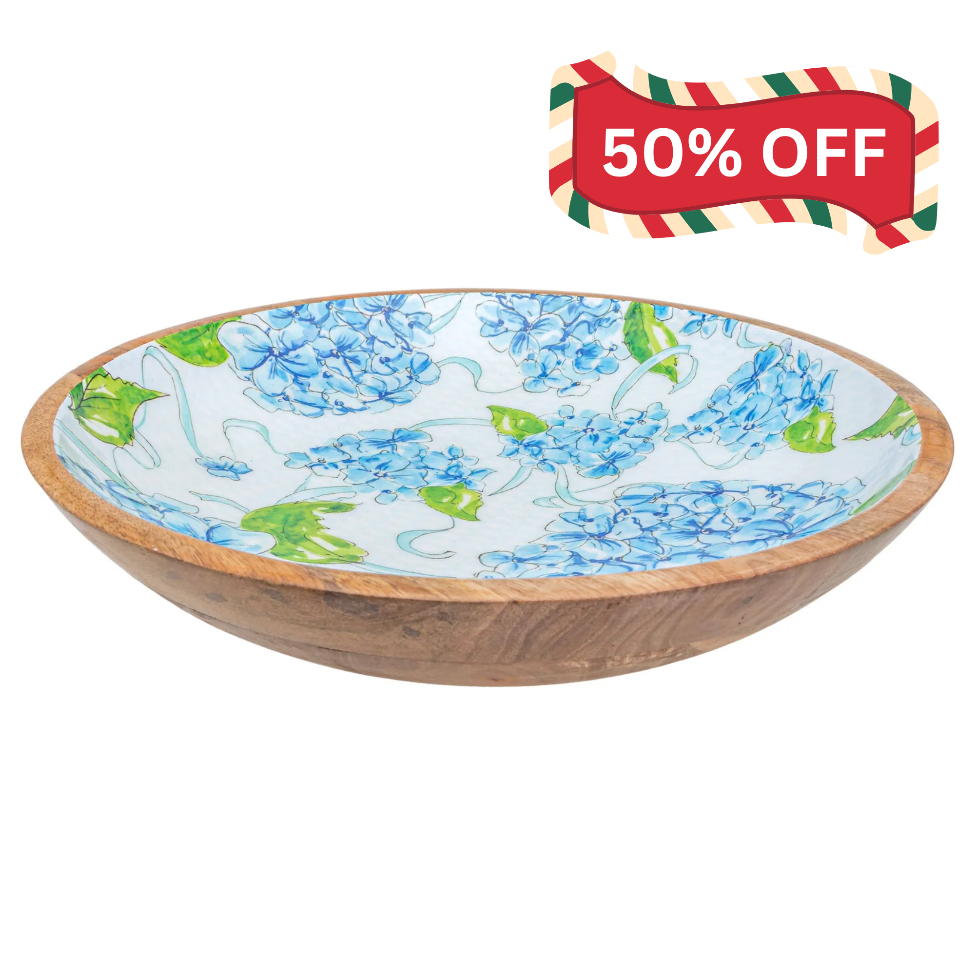 Hydrangea Serving Bowl