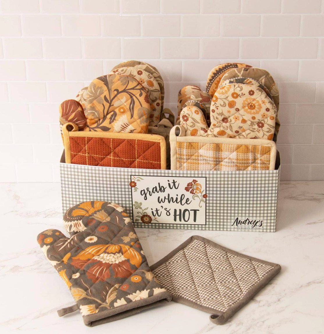 Fall Floral Cotton Pot Holder