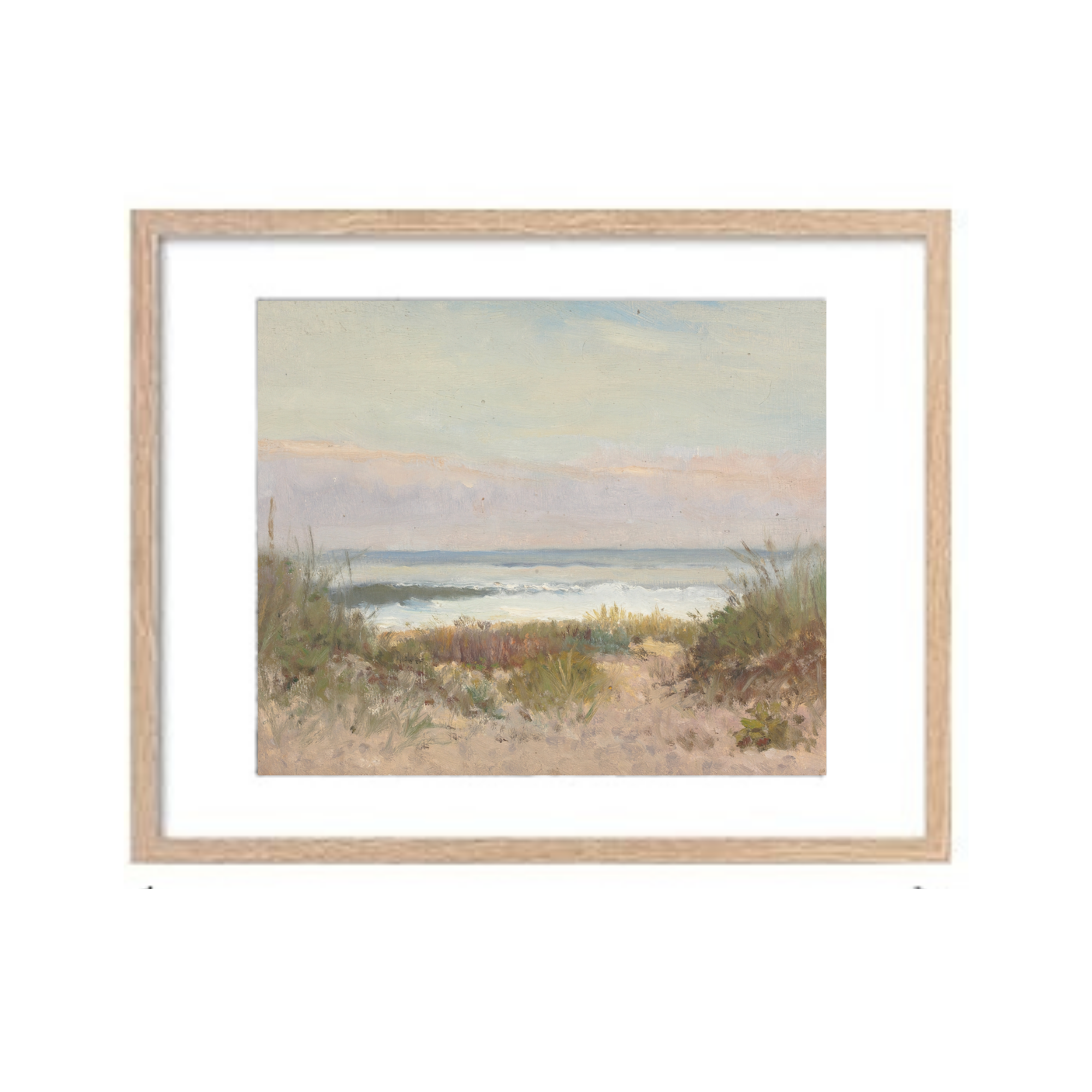 Beach Antique Framed Print 11x14