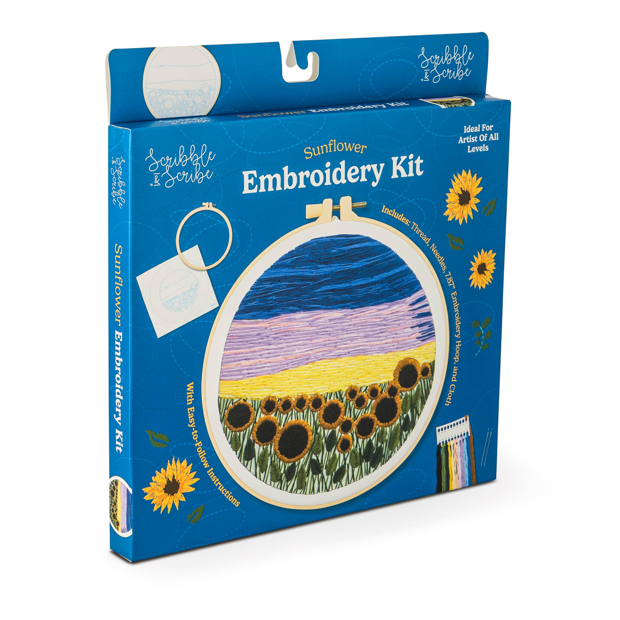 Embroidery Kit - Sunflowers