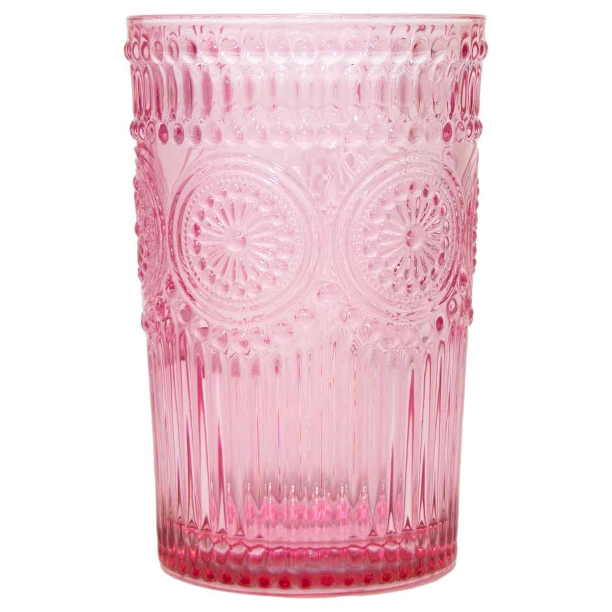 Pink Drinking Glass