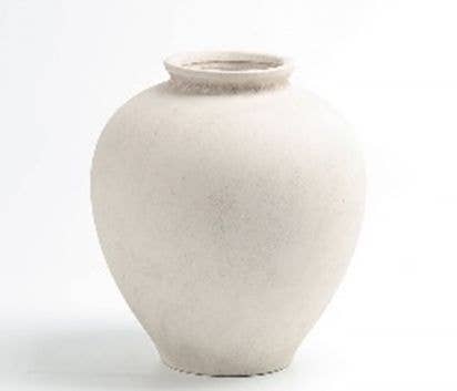 White Terracotta Vase