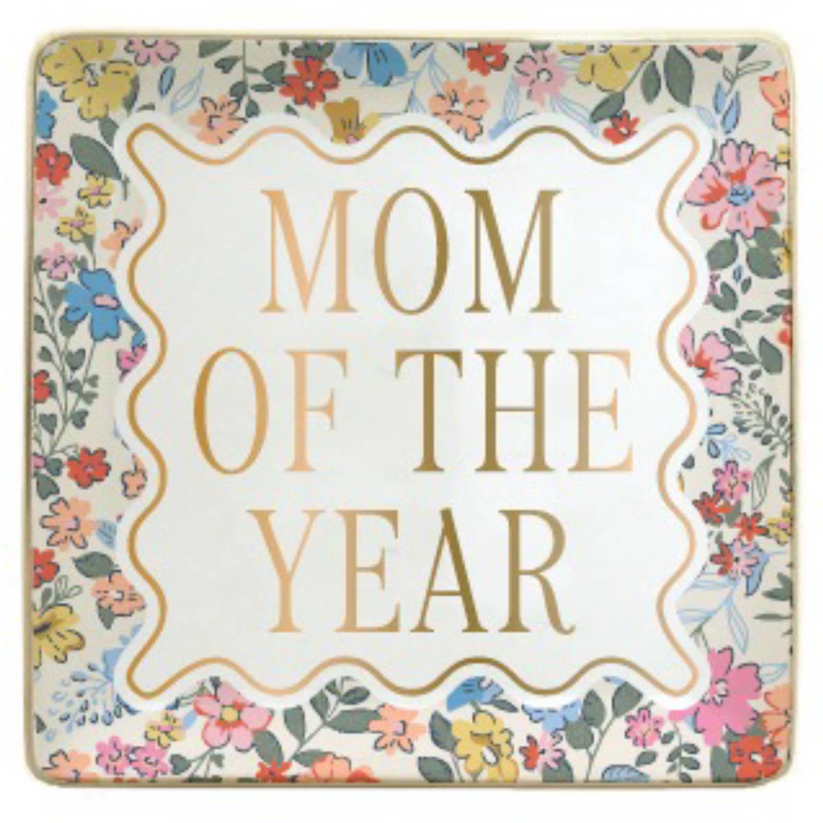 Mom Of The Year Trinket Tray