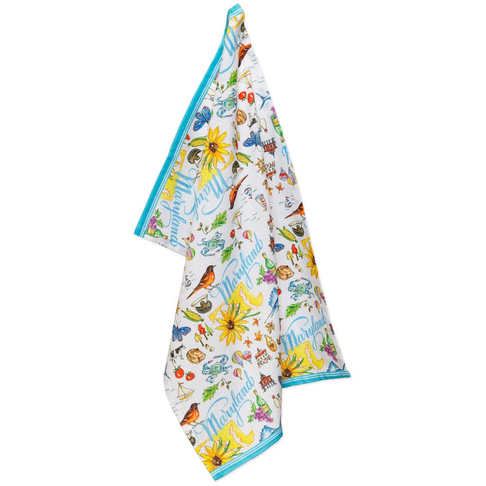 Maryland Collection Tea Towels - Set Of 2