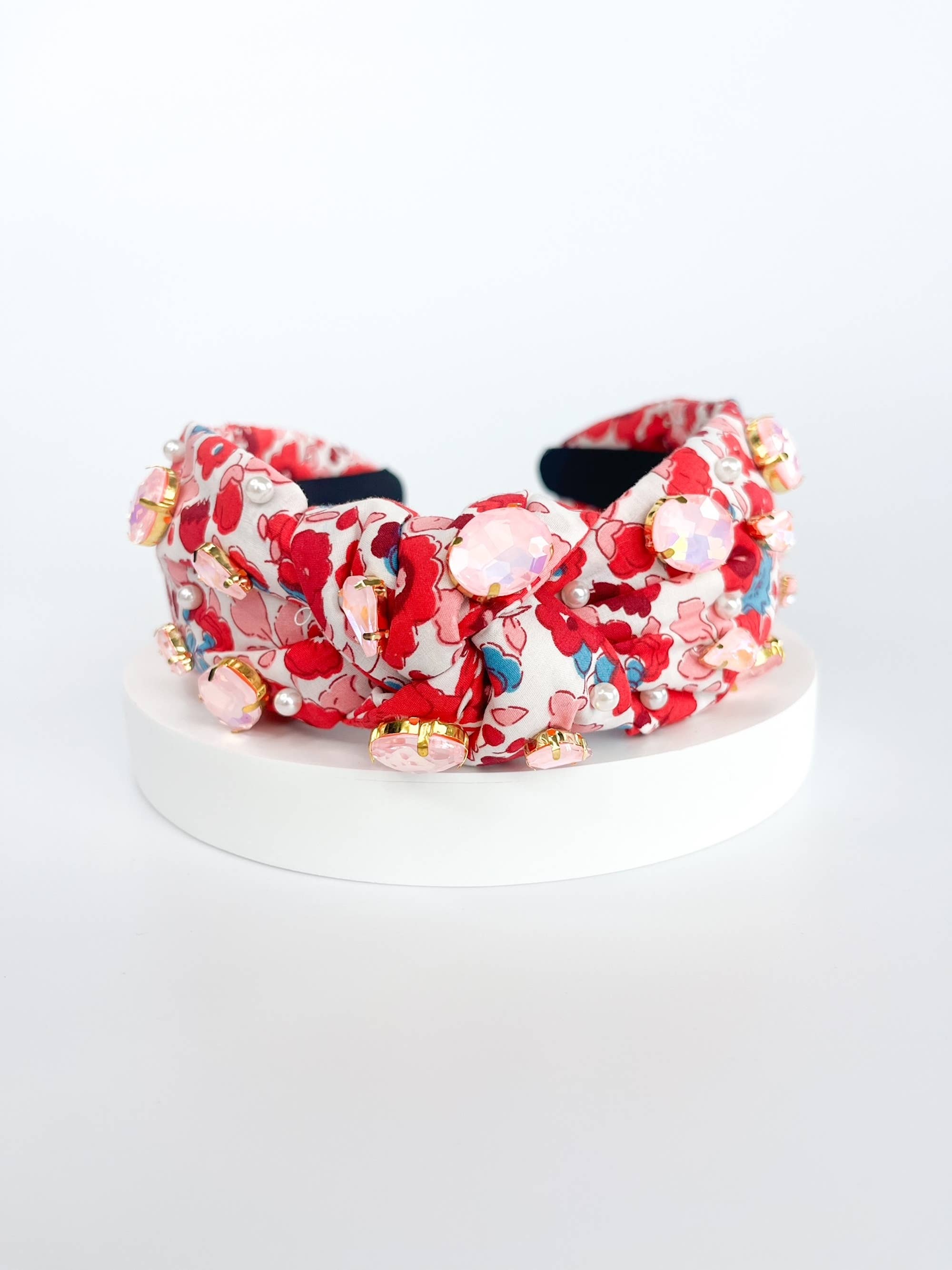 Pink Embellished Headbands