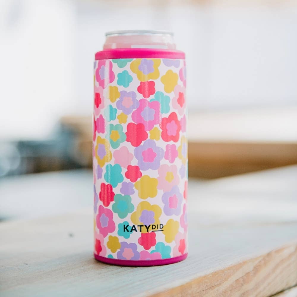 Groovy Flowers Koozie