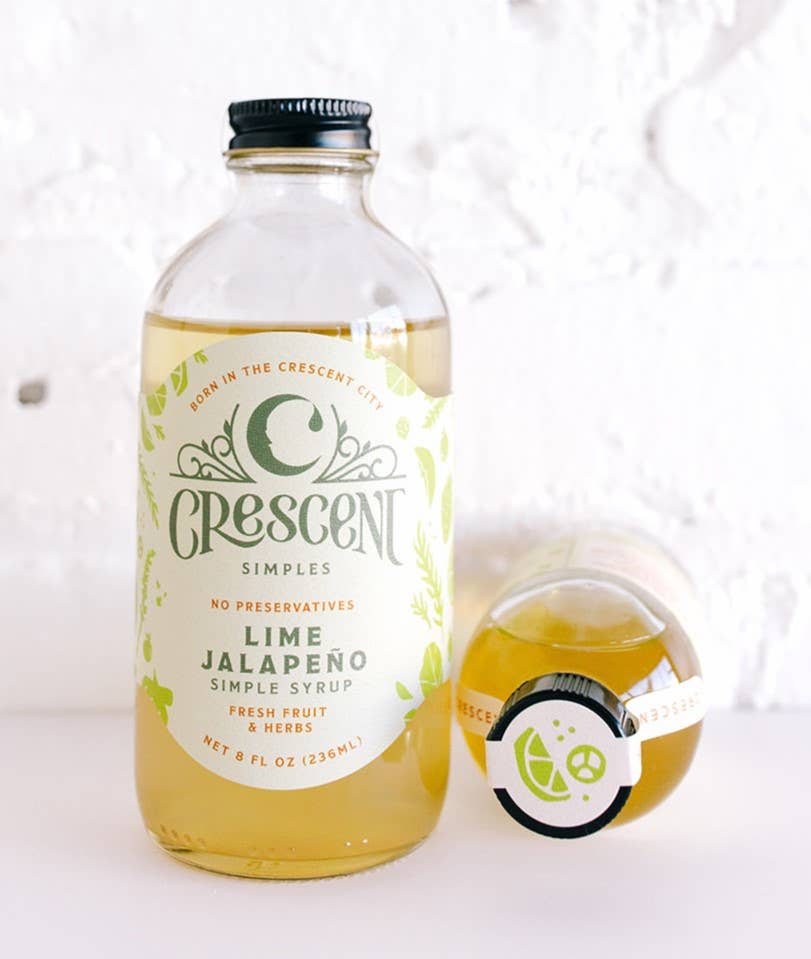Lime Jalapeno Simple Syrup 8oz