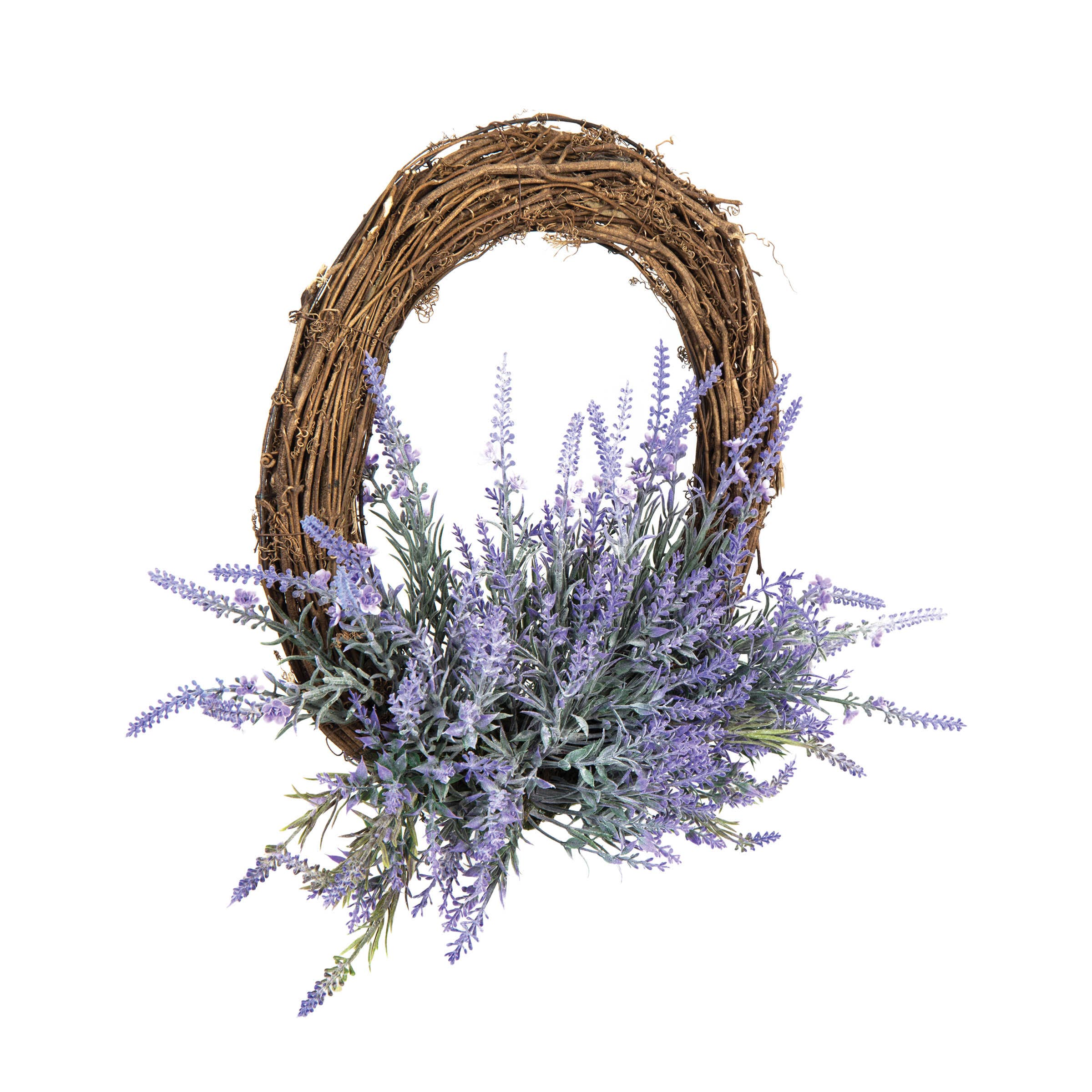 Lavender Floral Wreath