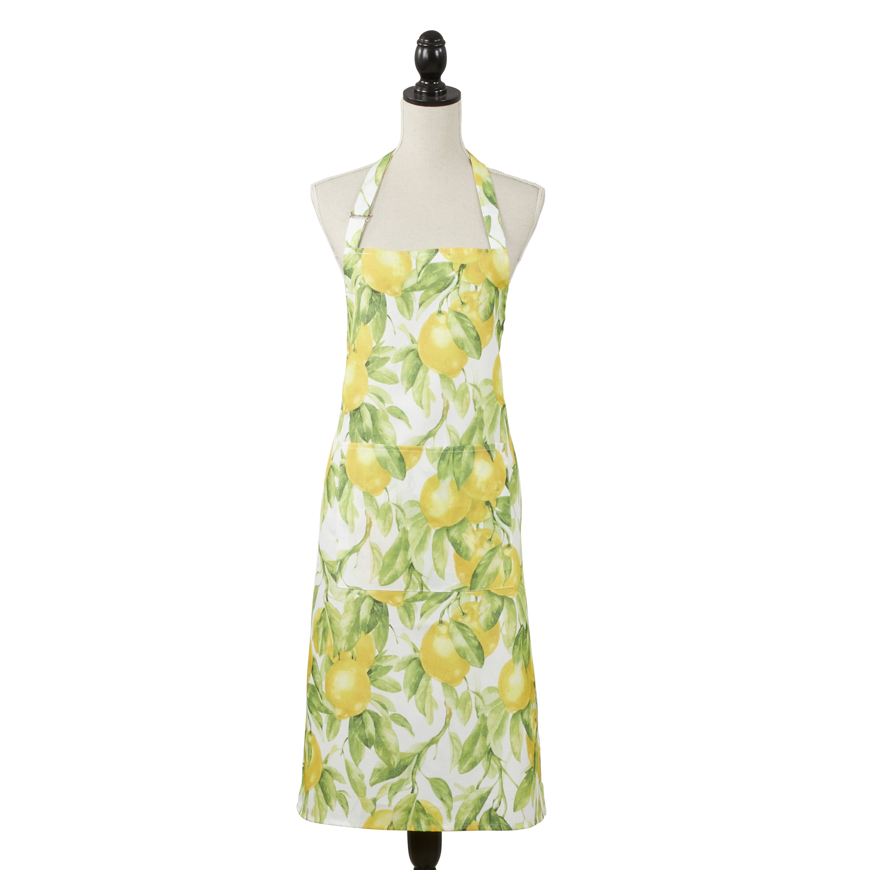 Lemon Print Apron