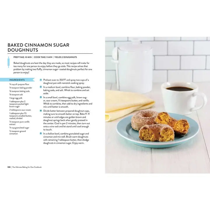 Ultimate Baking For One Cookbook By Kelly Jaggers