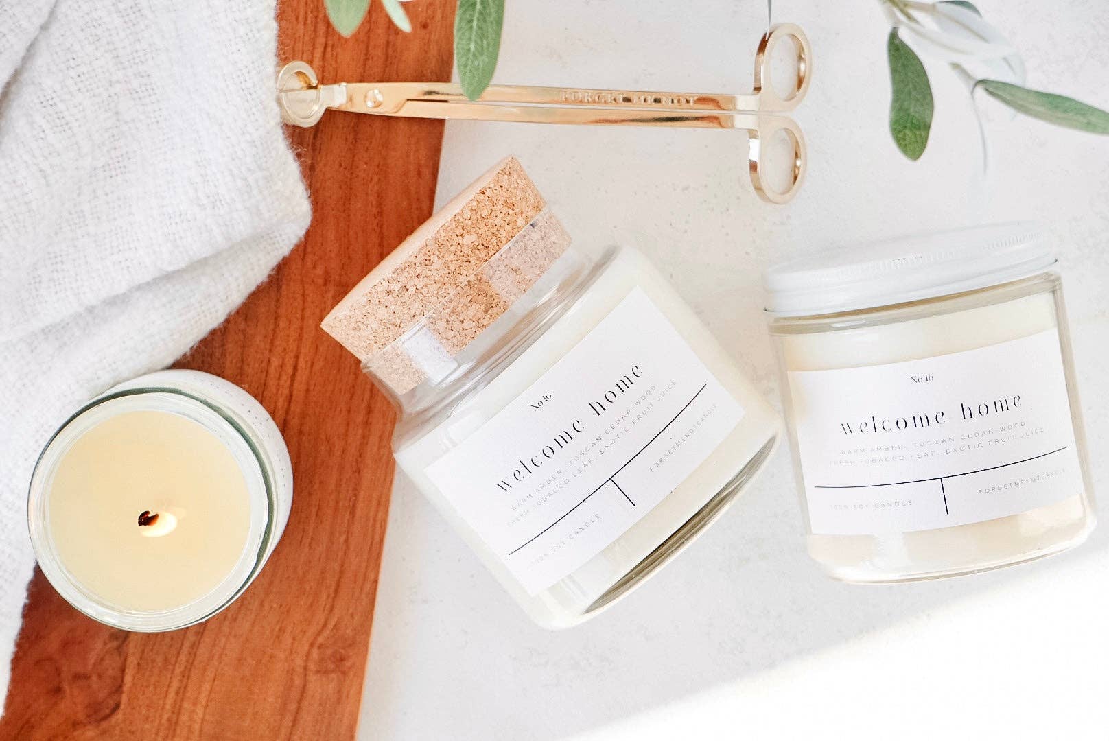 Lucky Lane Interiors Welcome Home Candle