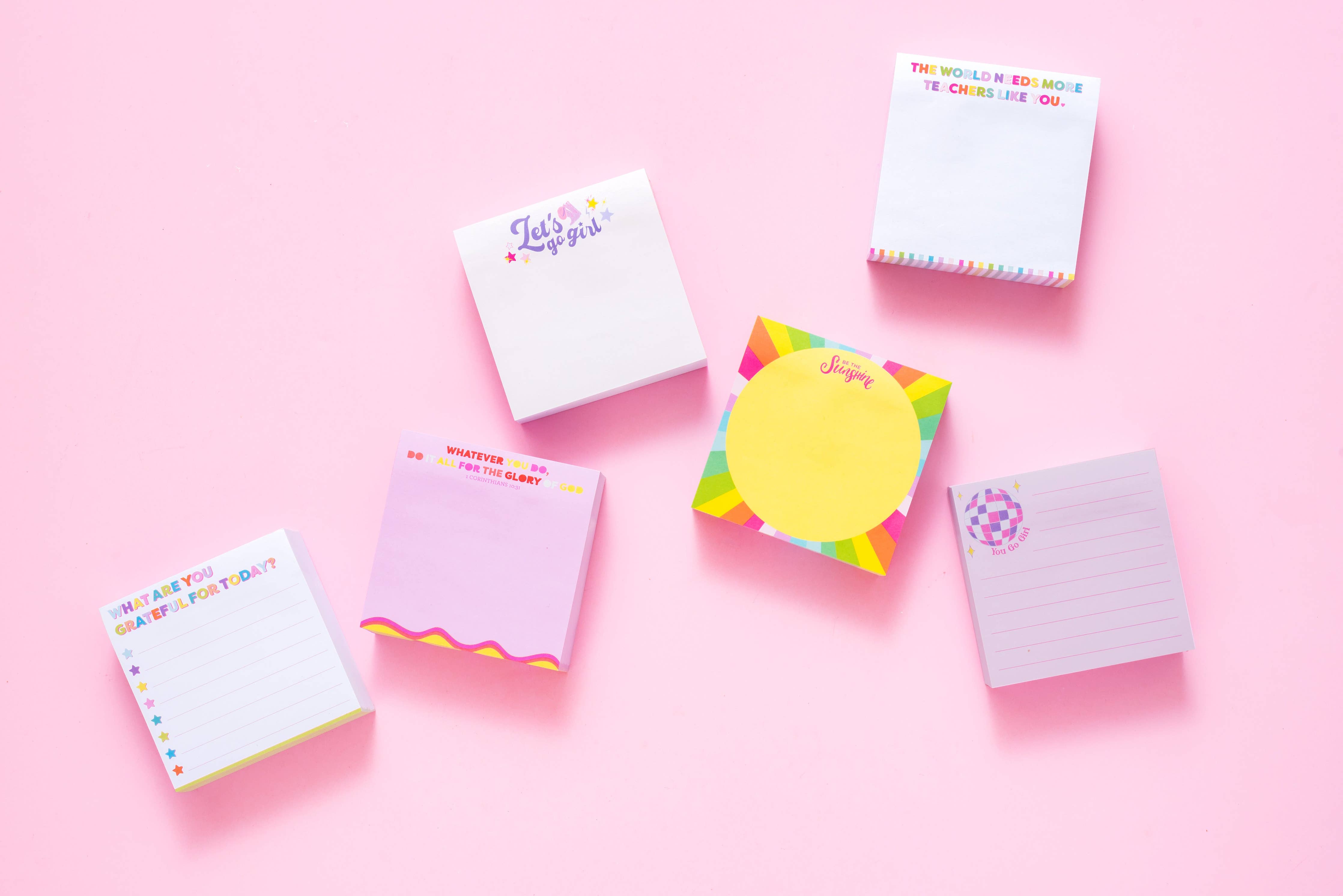 Sticky Notes Pad - Teacher Appreciation