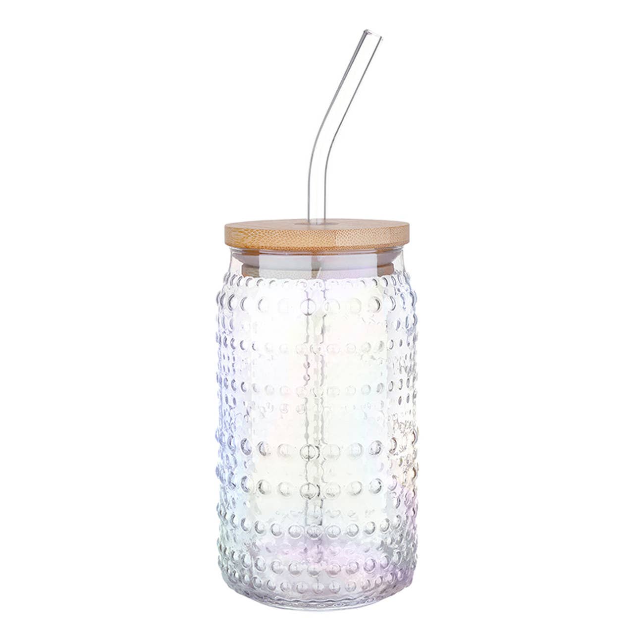 Glass Hobnail Tumbler - Clear