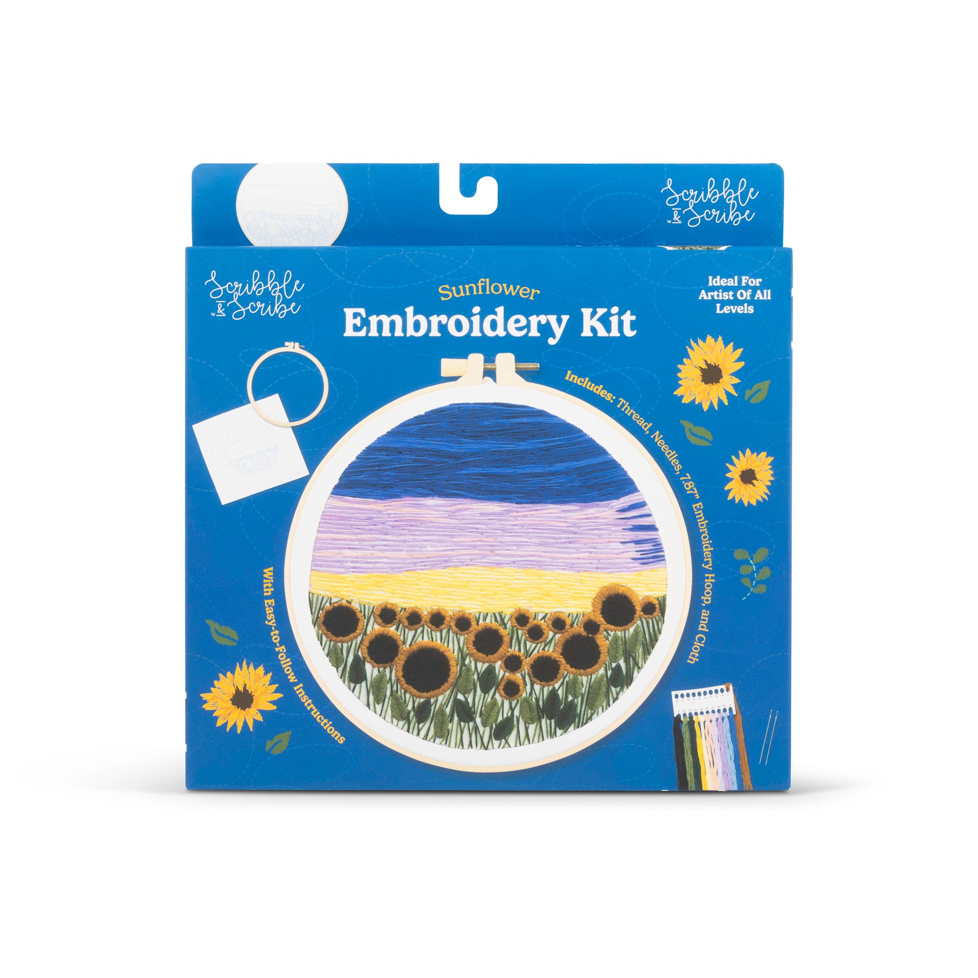 Embroidery Kit - Sunflowers