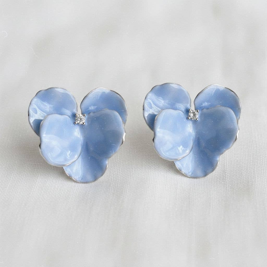 Artistic Floral Earrings