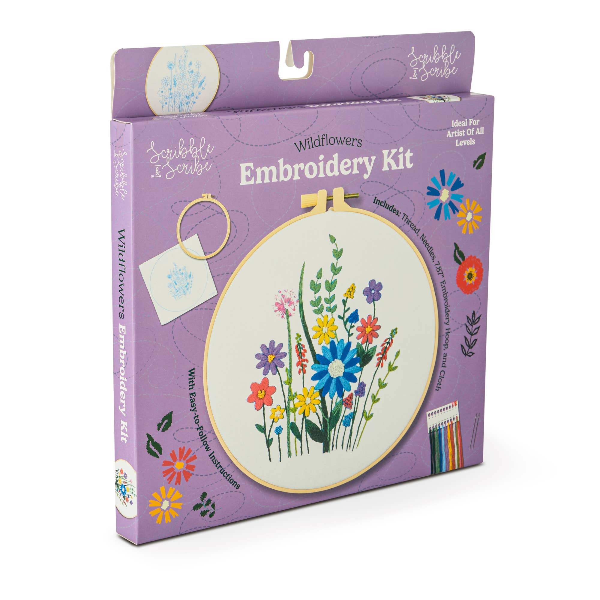 Embroidery Kit - Wildflowers