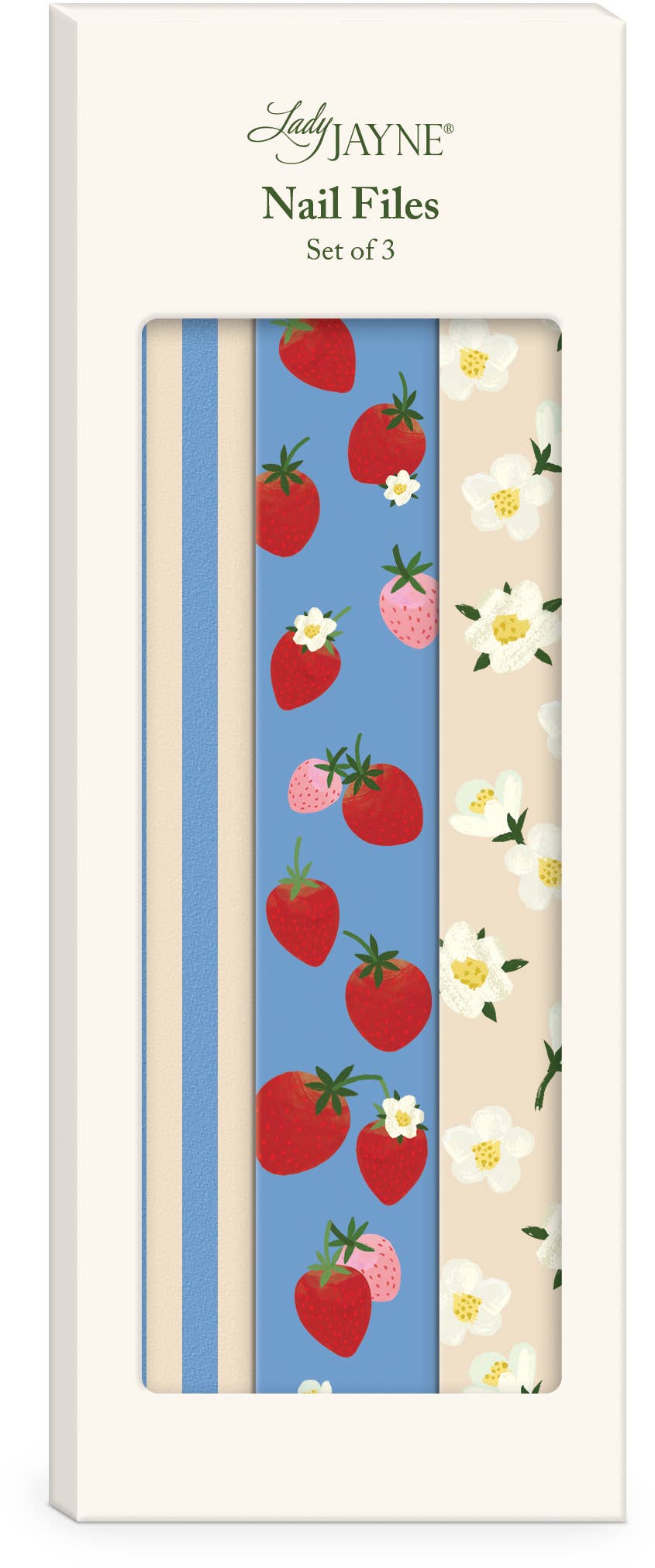 Strawberries Nail File Set