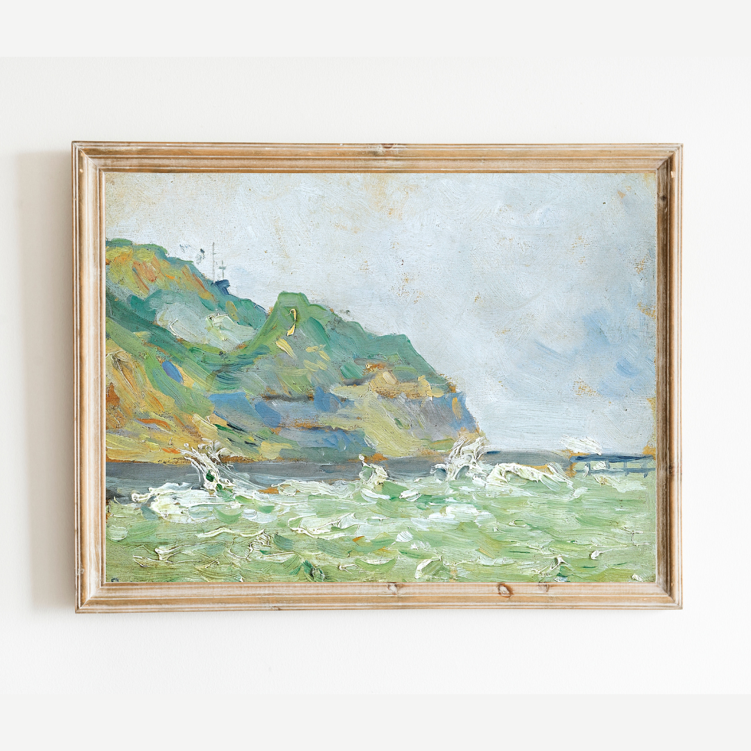 Abstract Normandy, France Print 8x10