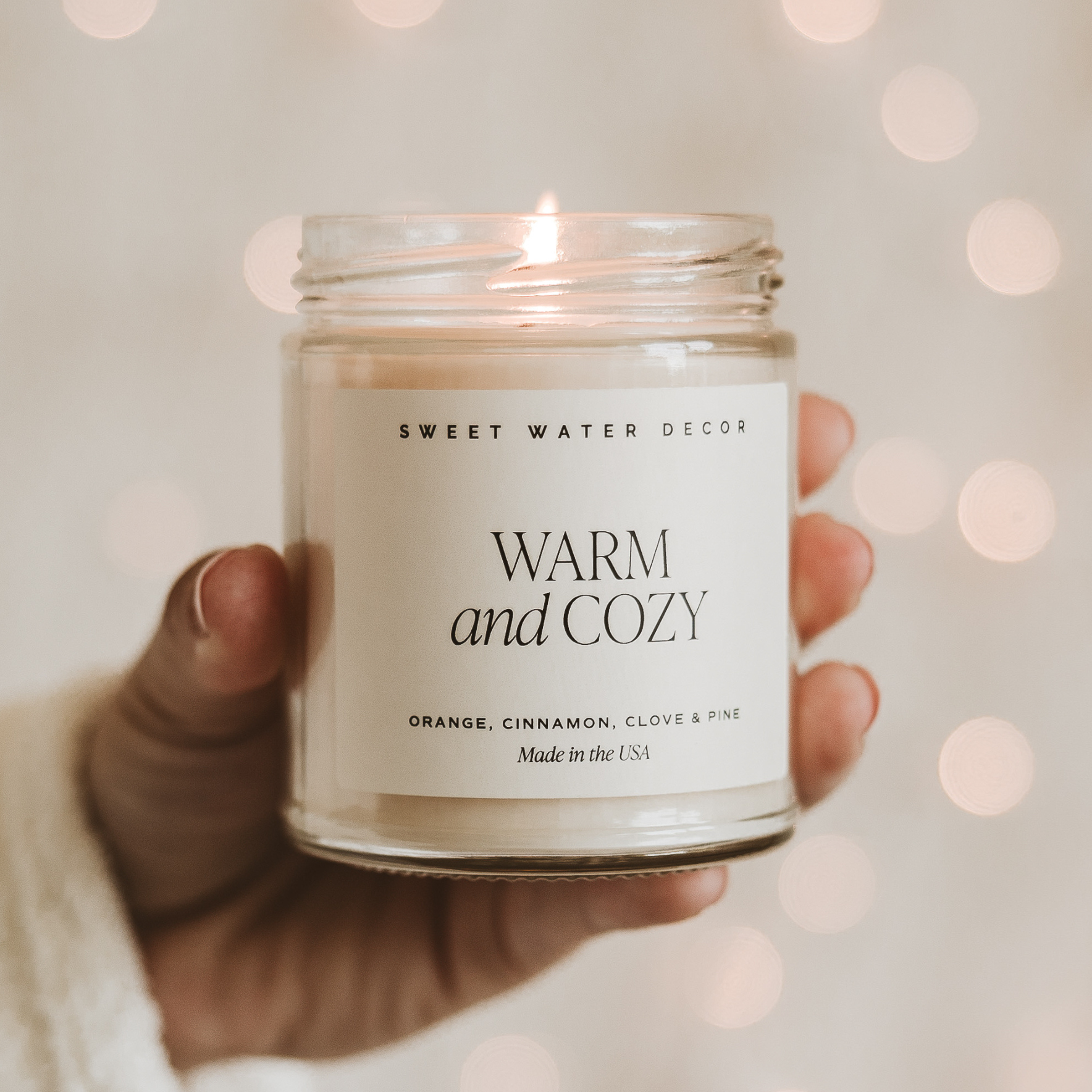 Warm & Cozy Soy Candle 9 oz