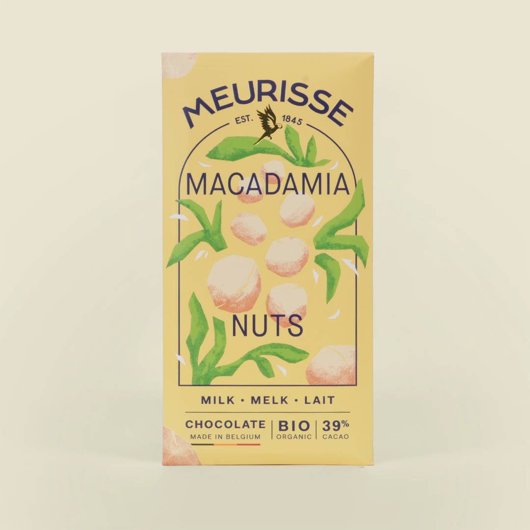 Macadamia Nuts - Milk Chocolate Bar
