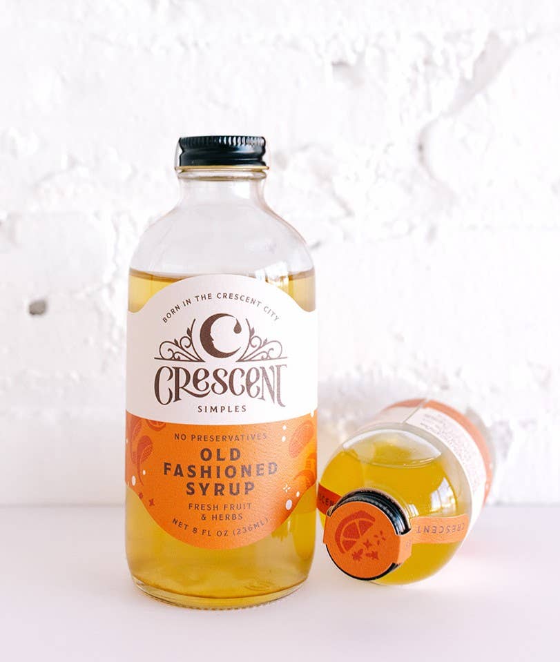 Old Fashioned Simple Syrup 8oz