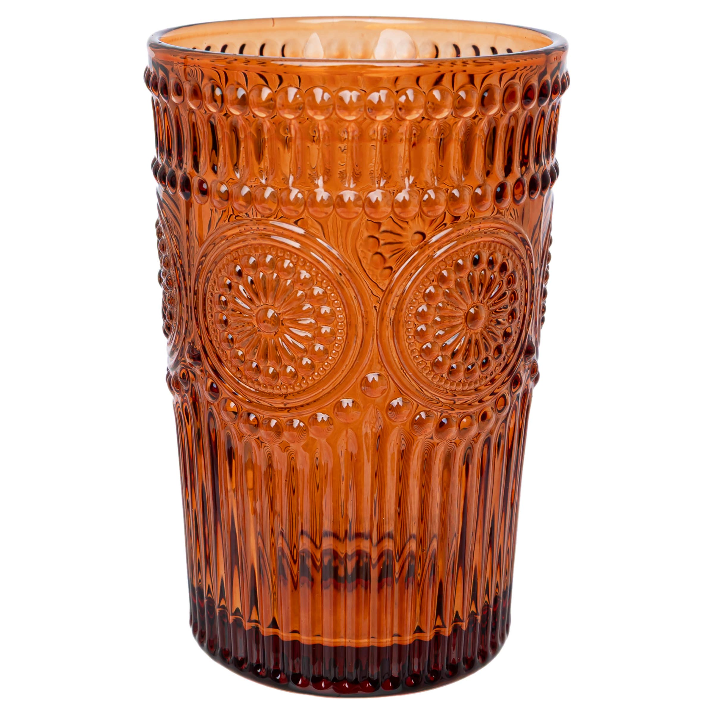 Umber Drinking Glass, 12 oz