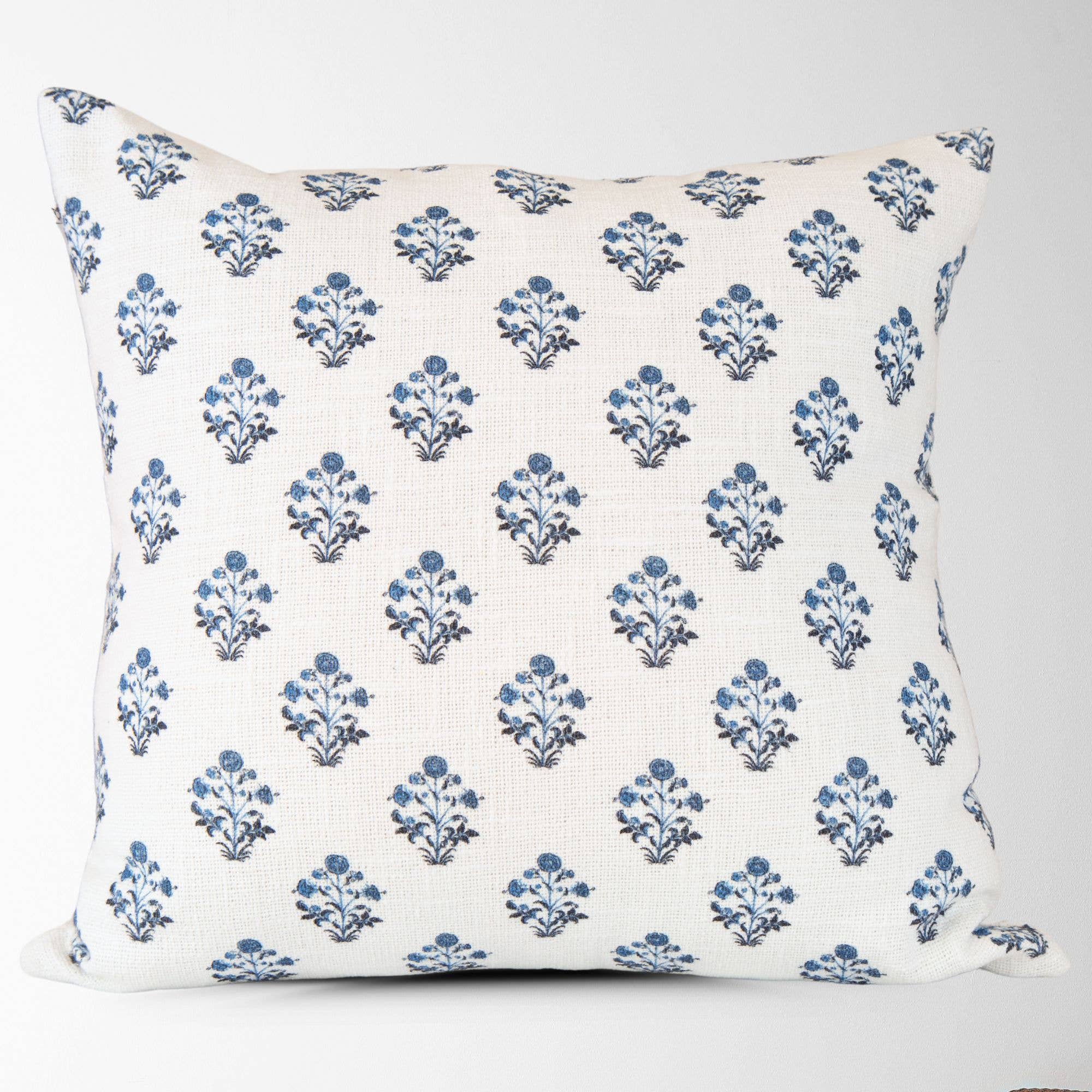 Isabella Blue Pillow 22x22