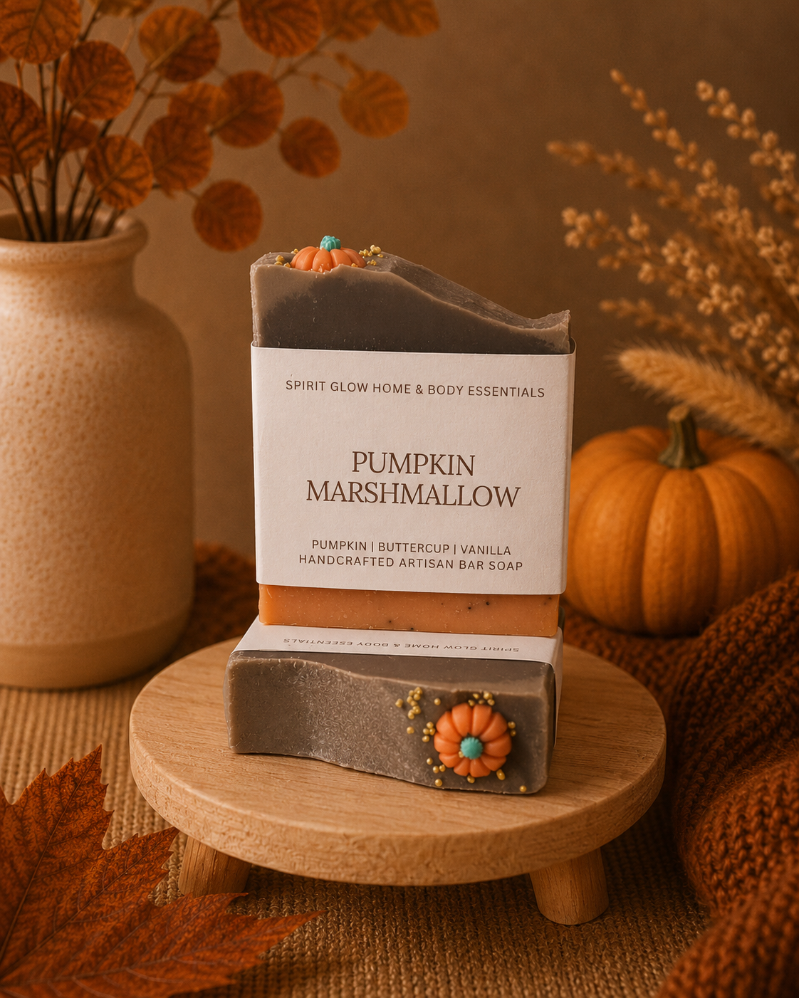 Pumpkin Marshmallow Bar Soap