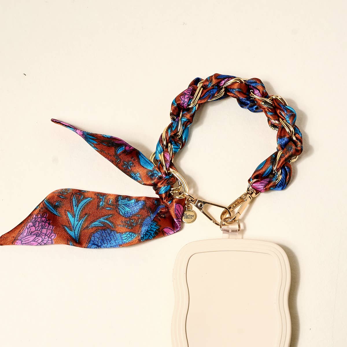 Phone Scarf - Vibrant Bloom