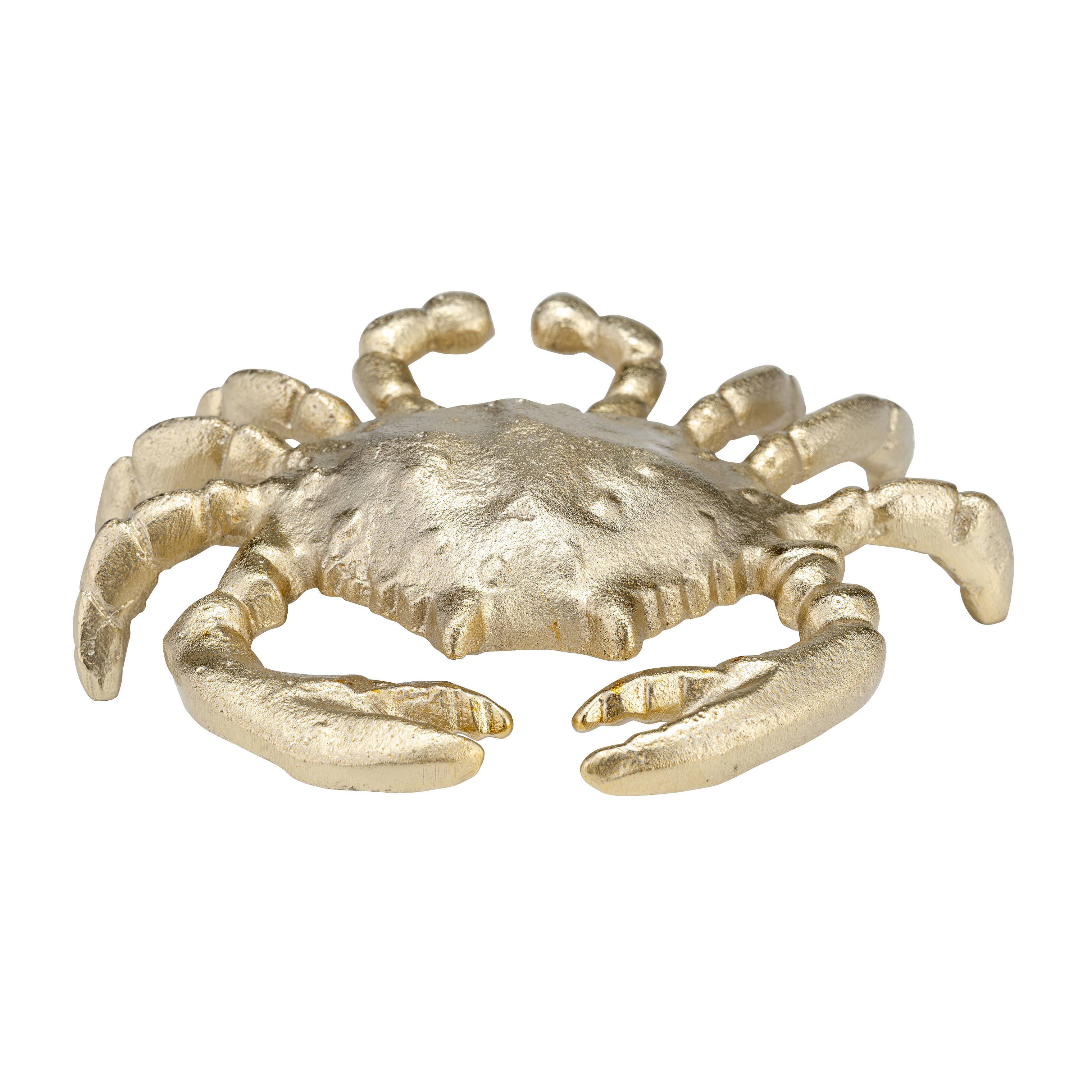 Gold Crab Figurine