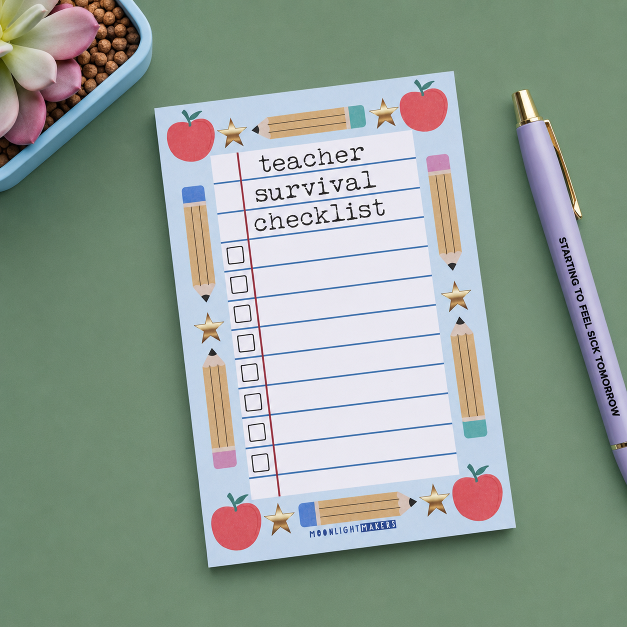 Funny Teacher Notepad