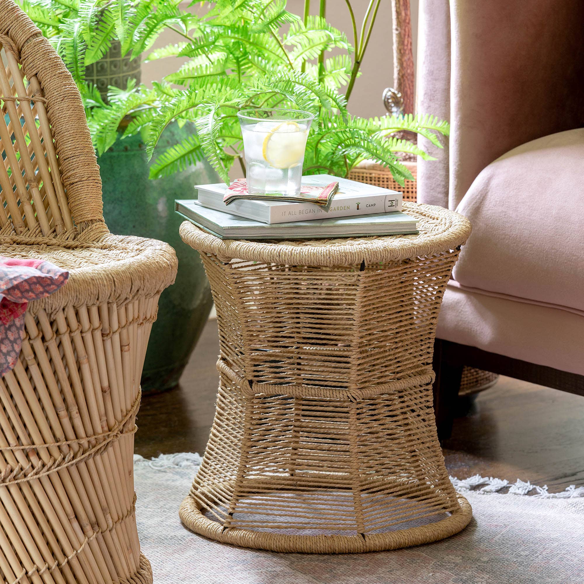 Sanibel Woven Side Table