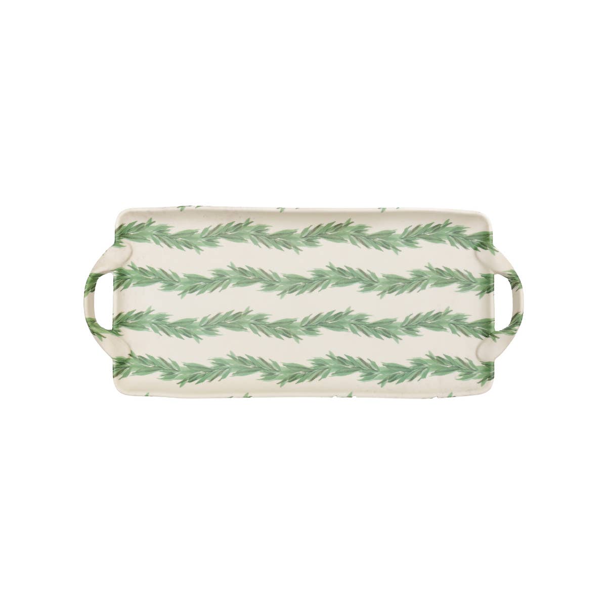 Leaf & Stem Melamine Tray