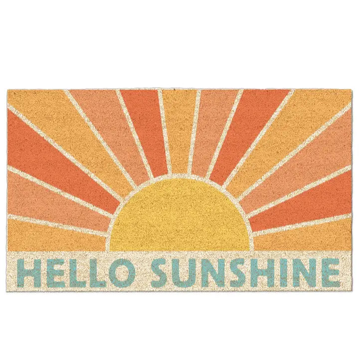 Hello Sunshine Door Mat